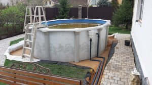 Ставим Теплообменник для бассейна от Газа. Теплообменник газовый от котла для каркасного бассейна