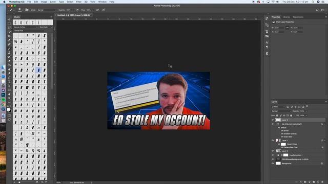 EA STOLE MY ACCOUNT! | THUMBNAIL SPEEDART смотреть онлайн