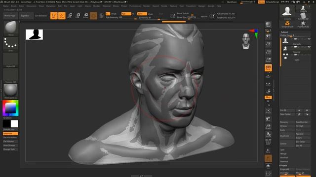 지브러쉬(Zbrush) 기초 강의9-2 - 프로젝트(Project) смотреть онлайн