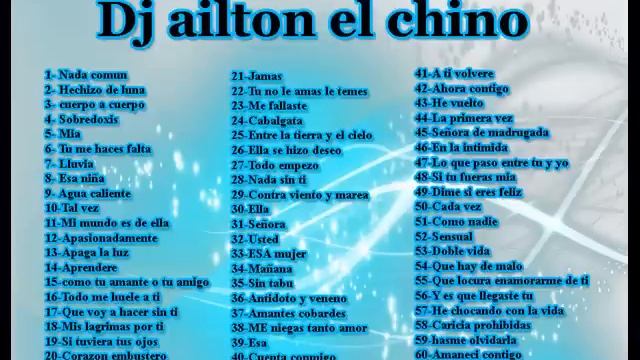 salsa erotica y romantica 1 Dj ailton el chino смотреть онлайн