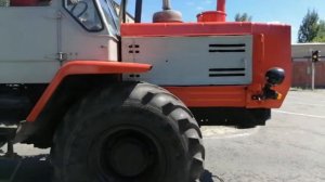 Вождение Хтз т-150(харьковский тракторный завод) практическое вождение