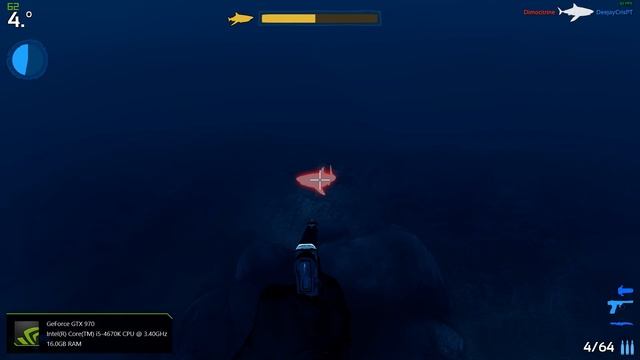 Depth (caza megalodon) PC GAMEPLAY GTX 970 @ 1080P