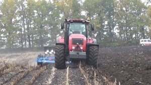 Оранка (пахота) трактор МТЗ 3522