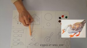 «Свійські птахи» (складання описової розповіді за мнемотаблицею)