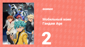 Мобильный воин Гандам Age 2 серия (аниме-сериал, 2011)