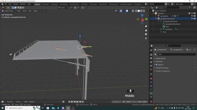 Mesh skinning in Blender 2.93.9 смотреть онлайн