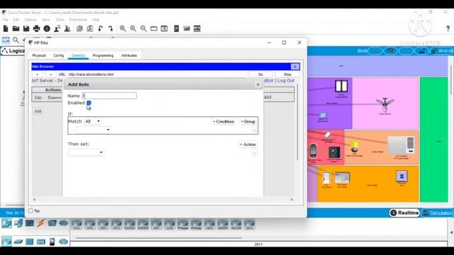 SIMULASI SMART HOME BERBASIS INTERNET OF THINGS
MENGGUNAKAN CISCO PACKET TRACER - RIKA AMELIA - смотреть онлайн