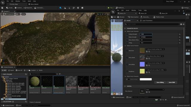 Creating Fuzzy Moss in Unreal Engine 5 - Part2 смотреть онлайн