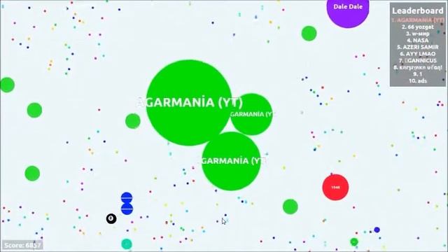 Agar.io/SOLO GAMEPLAY (AGARMANİA) смотреть онлайн
