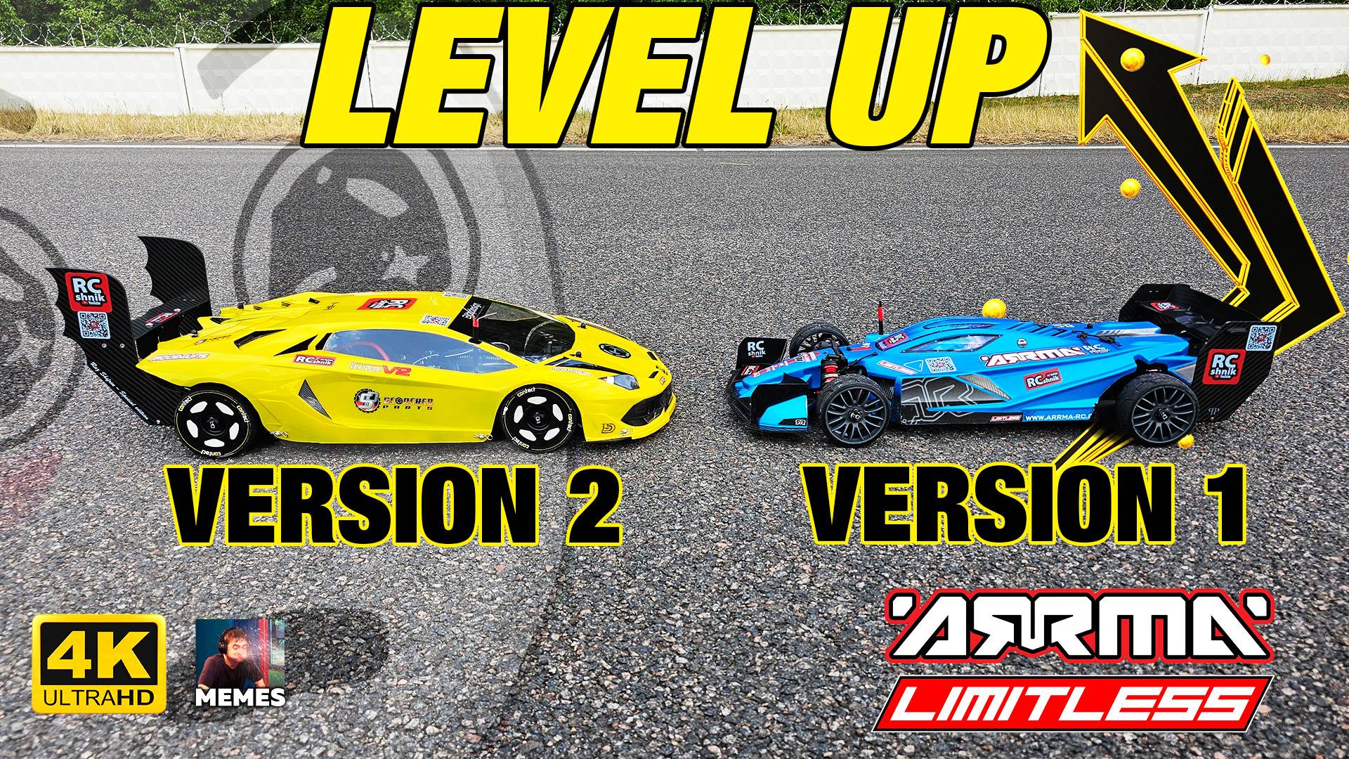 КЛЁВО, НО ХРЕНОВО!))) (RC Speedrun). Первые тесты Arrma Limitless V2 GT Lambo.