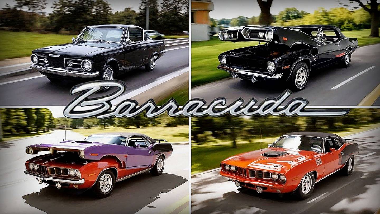 Plymouth Barracuda (1964-1974) История трансформации автомобиля