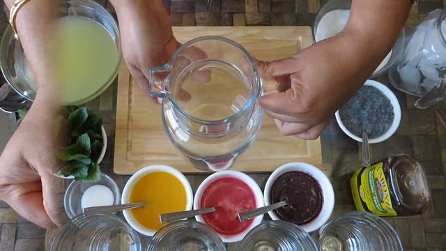How to make 3 Flavours of Lemonade With Chia Seeds смотреть онлайн
