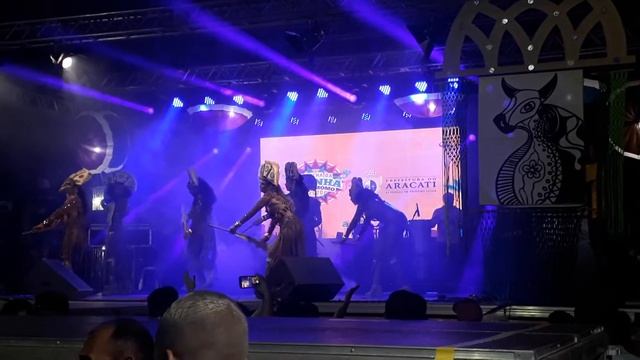 Abertura Das Meninas Candidata A Rainha - Carnaval de Aracati смотреть онлайн