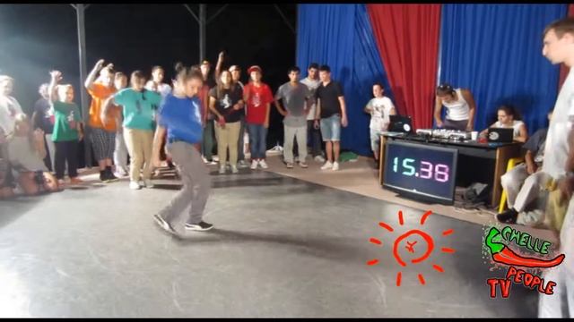 Мишель & Юнона vs Chelle people (осн) - БИТВА ЛЕТА 2013 - Hip Hop dance 2x2 смотреть онлайн