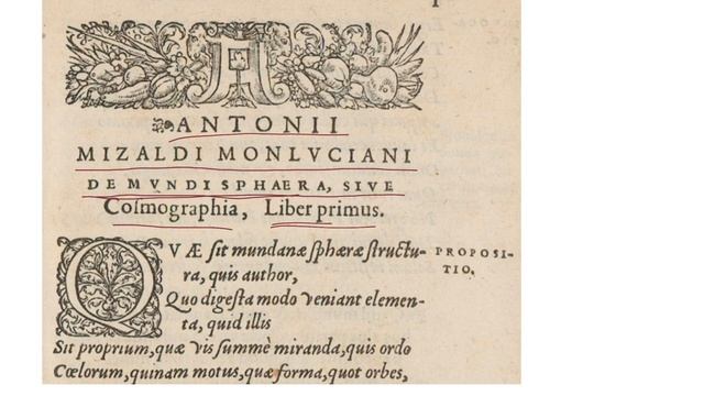 LatinPerDiem Latin Lessons: Antonius Mizaldus, De Mundi Sphaera 1 смотреть онлайн
