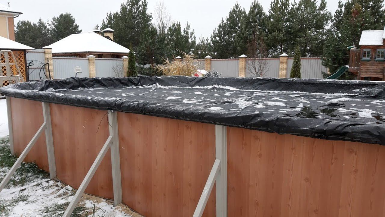 Зимняя консервация Бассейна Каркасного - как законсервировать на зиму, что нужно сделать смотреть онлайн