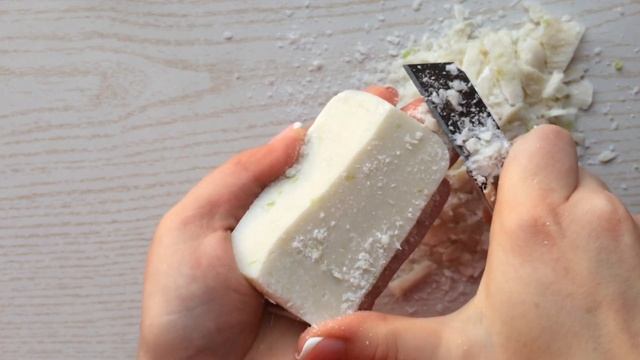 Dalan soap with apple stems / Satisfying video /ASMR / cutting soap / no talking / dry / Episode 12