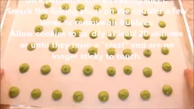 Matcha Green Tea Macarons