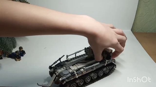 Арта С-51 из Lego. ОБЗОР. 🍊Новогодний выпуск🎄