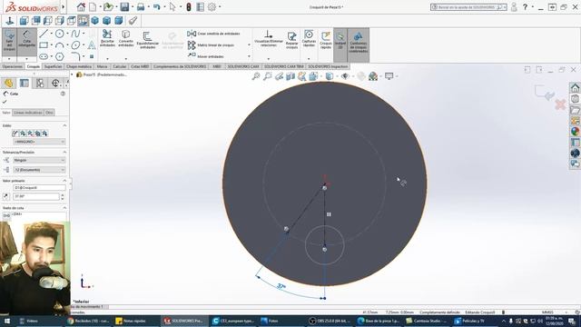 Ayuda Curso de Solidworks 2020 Croquis 3D y Matriz смотреть онлайн