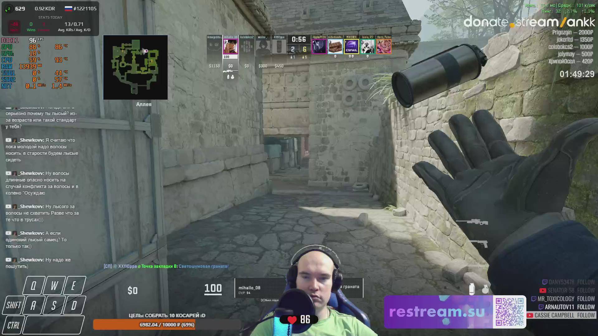 UnluckyStream295 FACEIT | Restream.su