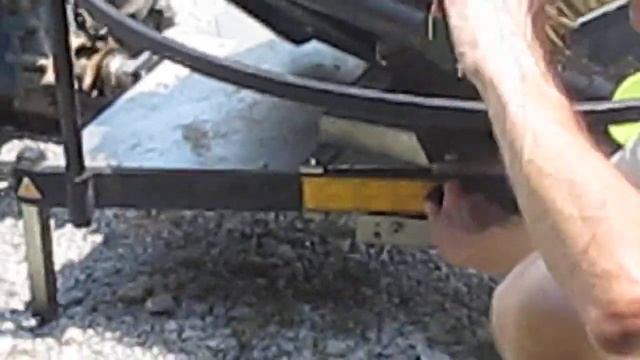 CAEB Bale Wrapper with BCS 853 Walk-Behind Tractor смотреть онлайн
