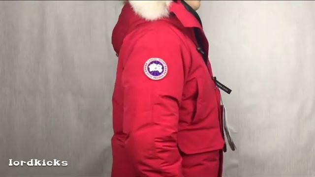 Canada Goose Expedition Parka Jacket Red-HD Review