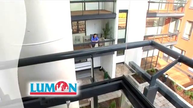 Демонстрация безрамного остекления смотреть онлайн