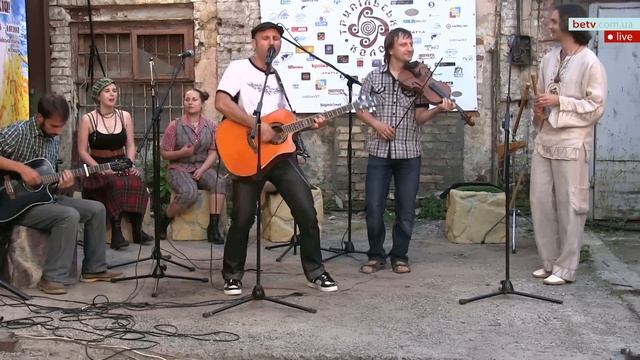 Вадим Красноокий и DeРуны в программе "Дворники" - "Люблю Гриця". Живой звук смотреть онлайн