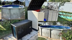 Ящик для Бассейна с Тепловым насосом - Монтаж Оборудования Под Ключ