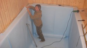 Как сварить пленку в бассейне - Работа Мастера! Как варят пленку бассейна своими руками - технология