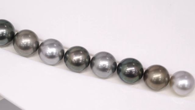35pcs Multicolor 11mm - Tahitian Pearl Necklace NL1299 смотреть онлайн
