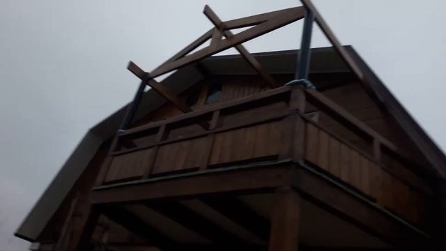 Мой проект крыши на балкон 2часть.Уютное местечко для кофе чай на двоих.Моё прекрасное стремление. смотреть онлайн