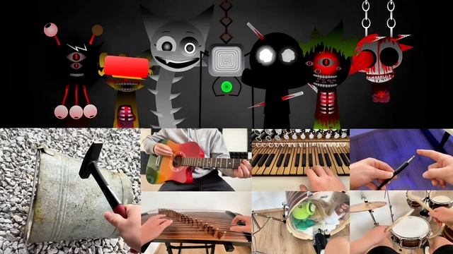 Incredibox Sprunki PHASE 11 and 12 recreated in REAL LIFE смотреть онлайн