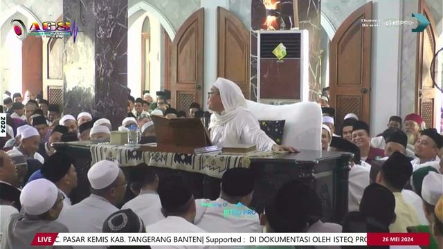 🔴 LIVE PENGAJIAN MINGGUAN MAJLIS AL-ISTIQLALIYYAH || PONPES AL-ISTIQLALIYYAH || MINGGU, 26 MEI 2024 смотреть онлайн