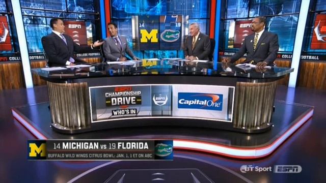 Michigan vs Florida in Citrus Bowl 2016 смотреть онлайн