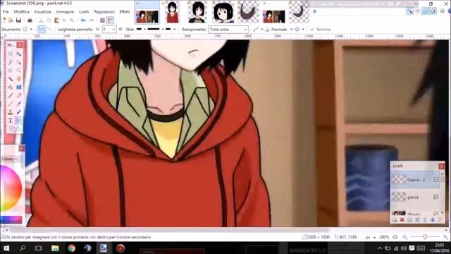Misaki Nakahara SPEED DRAWING in Paint.net #8 смотреть онлайн