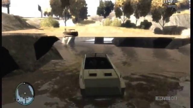 GTA 4 glitch under map смотреть онлайн