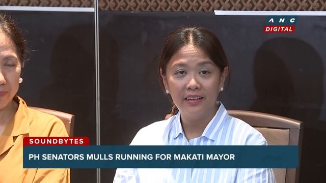 Senator Nancy Binay eyes challenging brother-in-law for Makati mayor | ANC смотреть онлайн