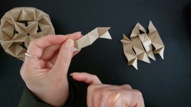 Origami Star Ball/ Kusudama折纸星球(V2)