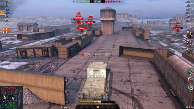 ОБЗОР НА СУ 100Y (ИГОРЬ)WOT BLITZ ЛУЧШАЯ ПТ В МИРЕ?КАК ИГРАТЬ НА СУ 100Y смотреть онлайн