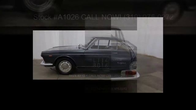 1966 Lancia Flavia Coupe RHD смотреть онлайн