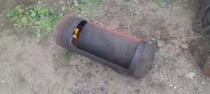 Мангал из газового баллона