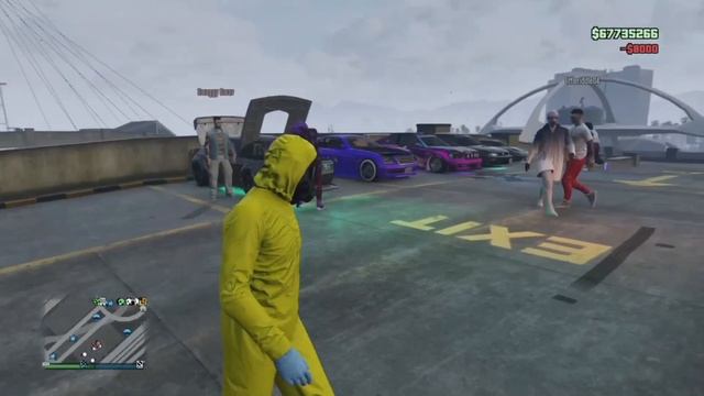 Griefing Car Meets Gta online Pt.2 *bad sport* смотреть онлайн