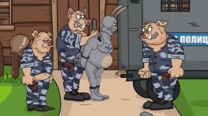 Анекдоты: как заяц снова попал в тюрьму