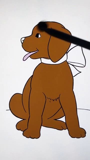 Dog [Coloring Videos] Animal Drawing #shorts #drawing #fypシ #trending смотреть онлайн