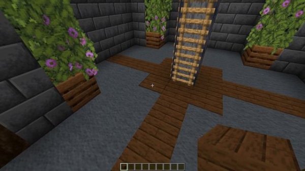 Как построить террасу в стиле древнего города в майнкрафт