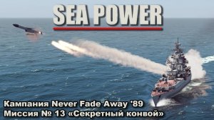 Sea Power. Кампания Never Fade Away '89 Миссия №13 «Секретный конвой»