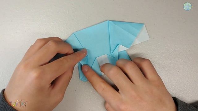 How to make a Easy Origami Koala. 　🐨コアラの折り紙🐨 смотреть онлайн