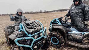 ТОПИМ НОВЫЕ КВАДРОЦИКЛЫ В ГЛУБОКИХ БРОДАХ. CFMOTO 1000 MV